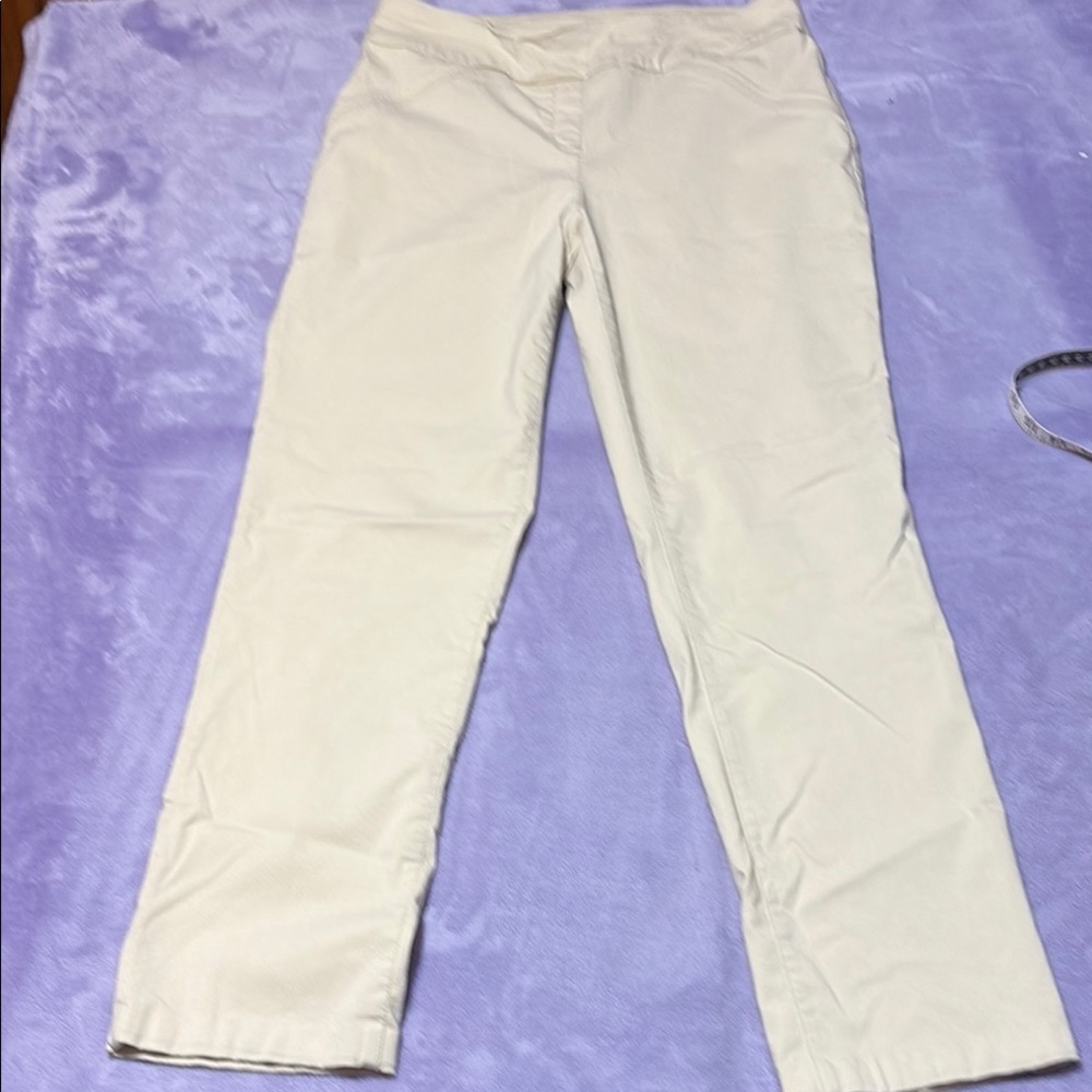Alia Cream Straight Leg Pants & Jumpsuits